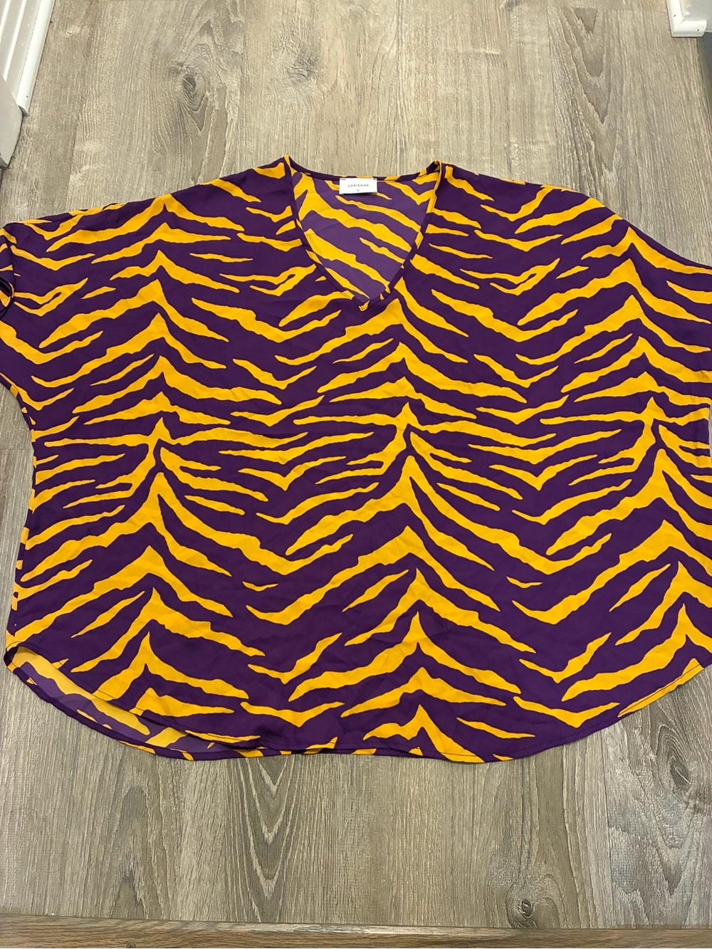 Adrienne LSU Tigers Women's M Blouse